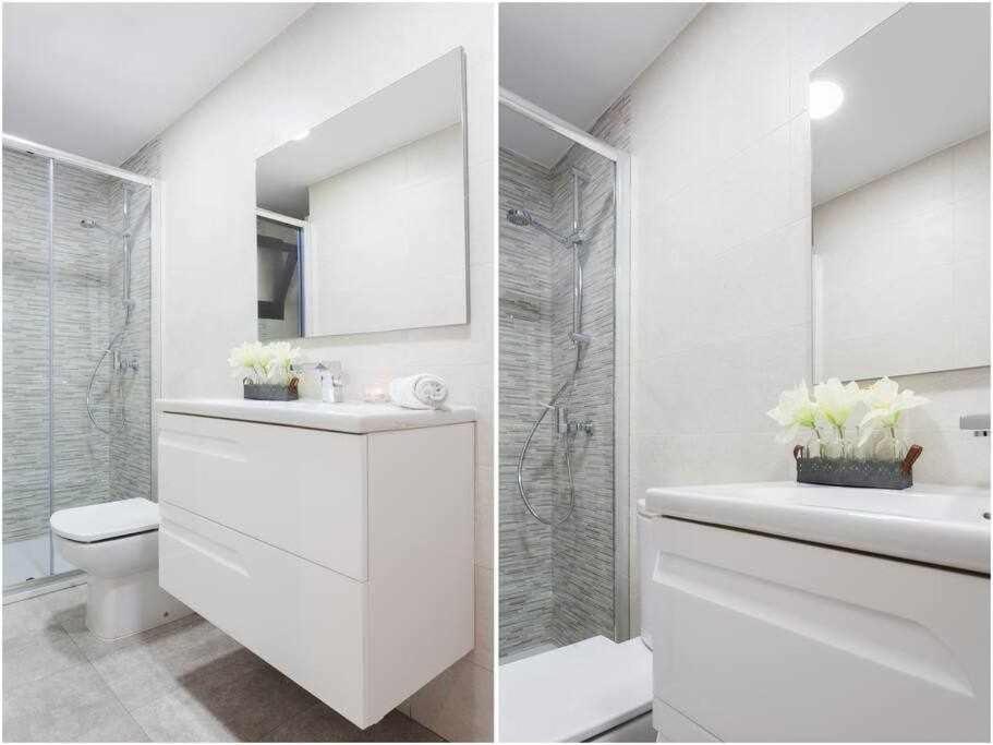 Apartamento Para 4 Con Terraza En El Centro Girona Kültér fotó