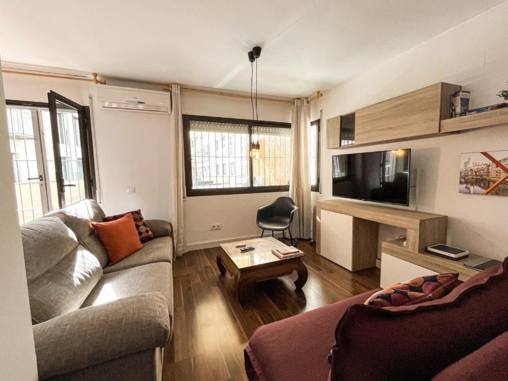Apartamento Para 4 Con Terraza En El Centro Girona Kültér fotó